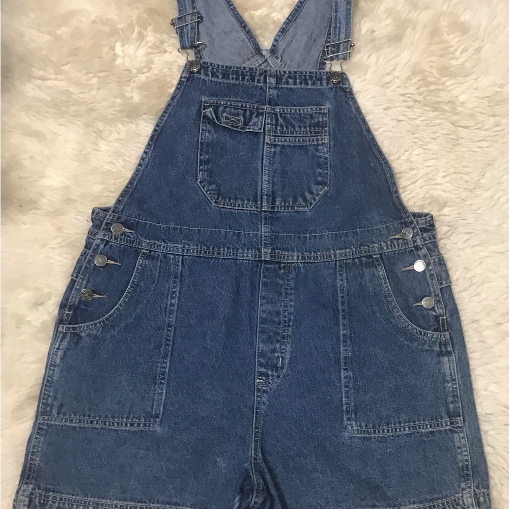 Xhilaration jean jump suit extra large size
